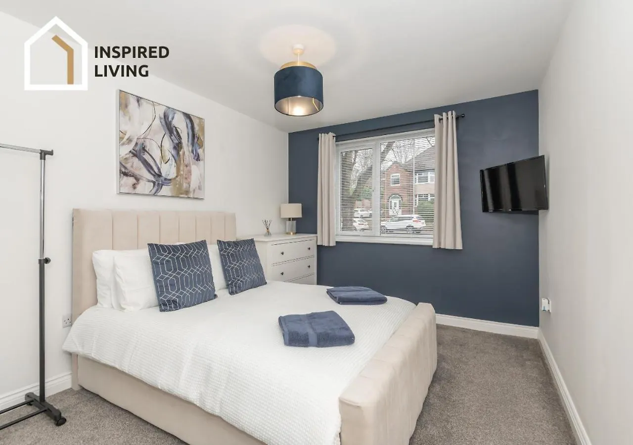 Apartamento Stylish & Modern 2 Bed 2 Bath With Free Parking Leeds  Leeds (West Yorkshire)